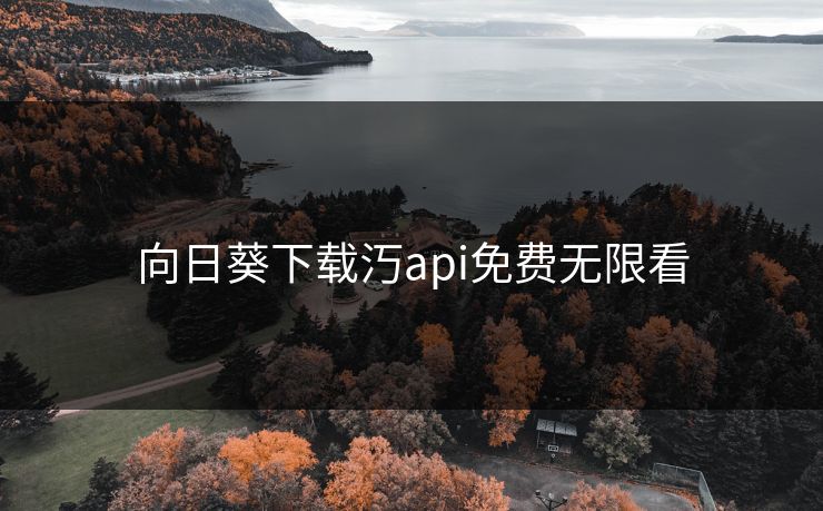 向日葵下载汅api免费无限看
