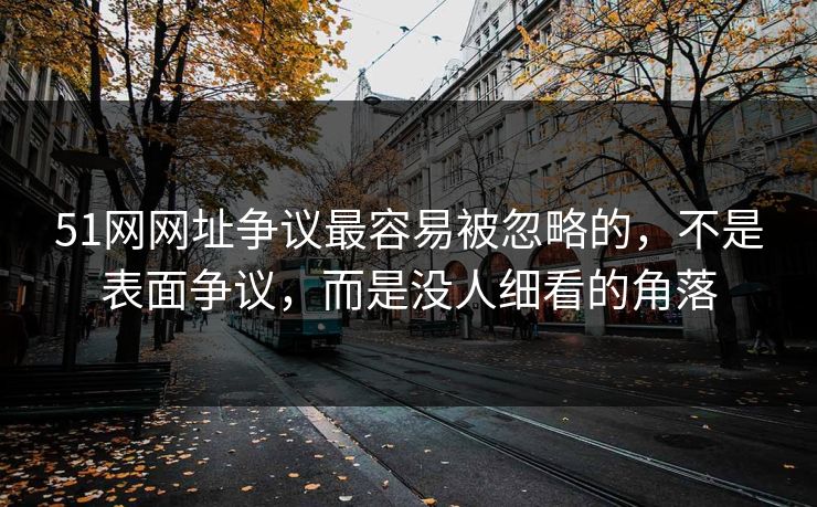 51网网址争议最容易被忽略的,不是表面争议,而是没人细看的角落